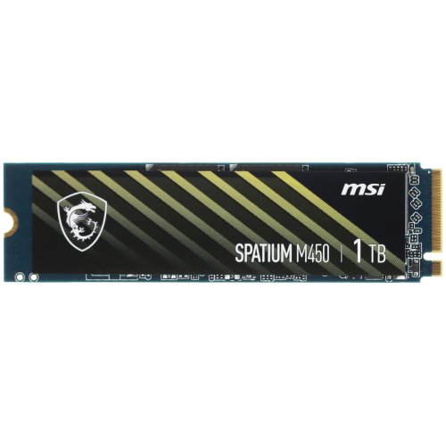   SSD M.2 1TB MSI SPATIUM M450 [S78-440L980-P83] [PCIe 4.0 x4,  - 3600 /,  - 3000 /, 3  TLC, NVM Express, TBW - 600 ]