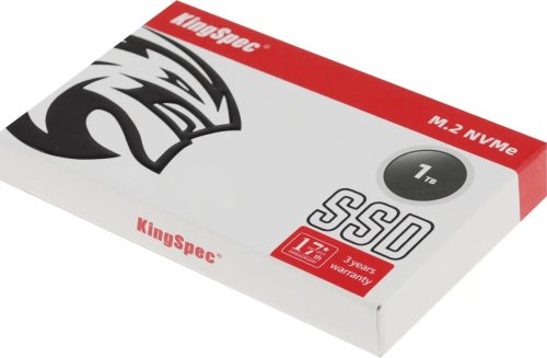 Твердотельный накопитель SSD M.2 1TB KINGSPEC NX-1TB 2280 PCI-E 3.x x4, чтение - 3400 Мбайт/сек, запись - 3100 Мбайт/сек,NAND TLC DWPD: 0.9, время наработки: 1000000 ч Твердотельный накопитель SSD M.2 1TB KINGSPEC NX-1TB 2280 PCI-E 3.x x4, чтение - 3400 Мбайт/сек, запись - 3100 Мбайт/сек,NAND TLC DWPD: 0.9, время наработки: 1000000 ч
