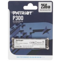 ������������� ���������� SSD M.2 256Gb Patriot P300 [P300P256GM28] [PCIe 3.0 x4, ������ - 1700 �����