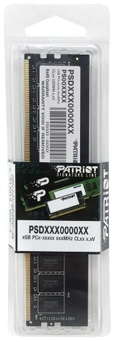  DDR4 8Gb Patriot Signature Line [PSD48G266681] DDR4, DDR4, 8 x1 , 2666 , 19-19-19-43