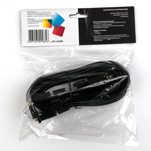  Dialog HC-A3430 (CV-0630 black) -  DVI (M) -  DVI (M),  3.0 ,  