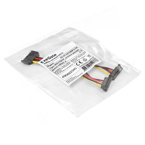   SATA ExeGate EX-CC-SATAM2F (15-pin (m) /2x15-pin (f)  