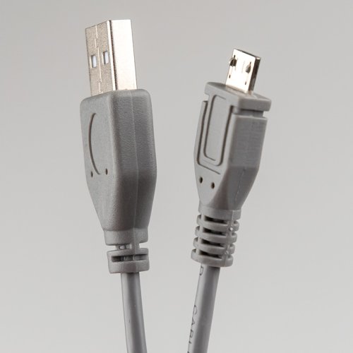  Dialog CU-0310-P grey - microUSB B (M) - USB A (M),  V2.0,  1.0 