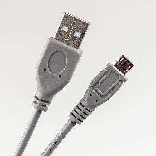  Dialog CU-0310-P grey - microUSB B (M) - USB A (M),  V2.0,  1.0 