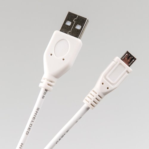  Dialog CU-0310-P white - microUSB B (M) - USB A (M),  V2.0,  1.0 