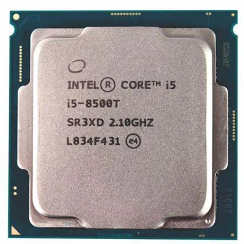 Intel Core i5-8500T 2.1/3.6GHz, 6C/6T, 9Mb L3, DDR4-2666, GPU UHD 630, TDP-35W, LGA1151-v2, OEM