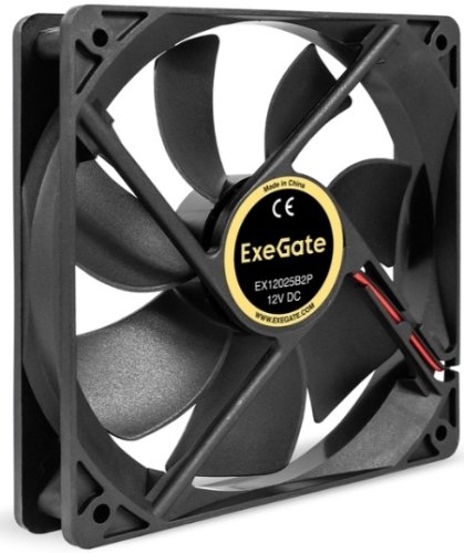  12012025 ExeGate ExtraPower EX12025B2P, EX295242 2-ball, 2pin, 1550RPM 25dBA