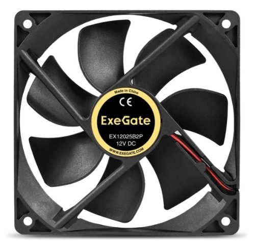  12012025 ExeGate ExtraPower EX12025B2P, EX295242 2-ball, 2pin, 1550RPM 25dBA