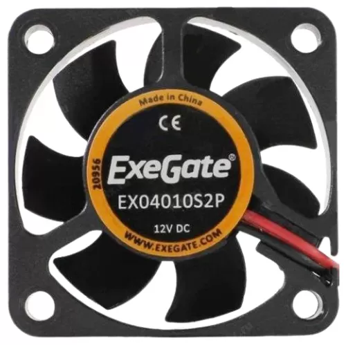  404010 ExeGate ExtraPower EP04010S2P, EX295216 Sleeve bearing, 2pin, 7500RPM 36dBA