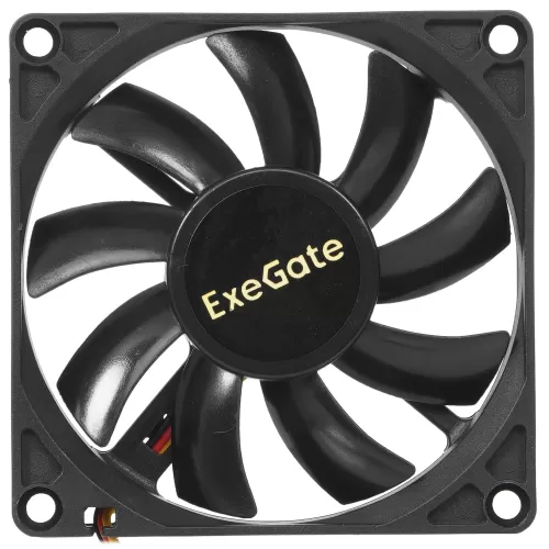 808015 ExeGate ExtraPower EP08015B3P, EX295238 2-ball, 3pin, 2600RPM 26dBA