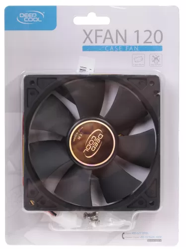  DEEPCOOL XFAN 120 [DP-FDC-XF120] 120 x 120 , 3 pin / Molex, 1300 / , 23.7 ,   - 1