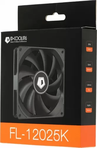  ID-COOLING FL Series [FL-12025K] 120 x 120 , 3 pin, 1250 /, 21  ,   - 1