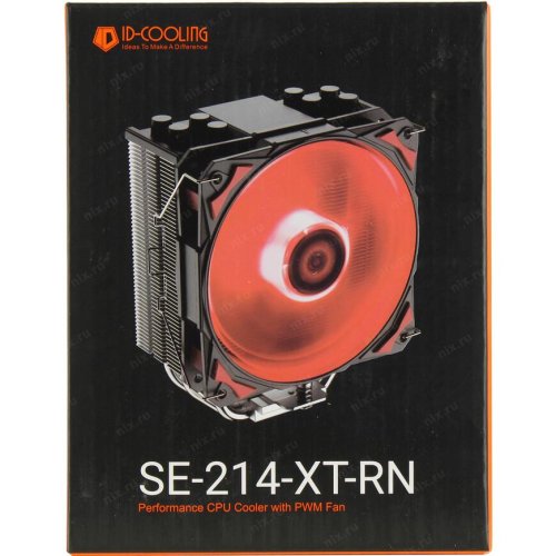  200W PWM ID-Cooling SE-214-XT RN  ( , AM4, AM5, s1200, s1700 ,s1155, s1156, s1150, s1151, 120mm FAN)