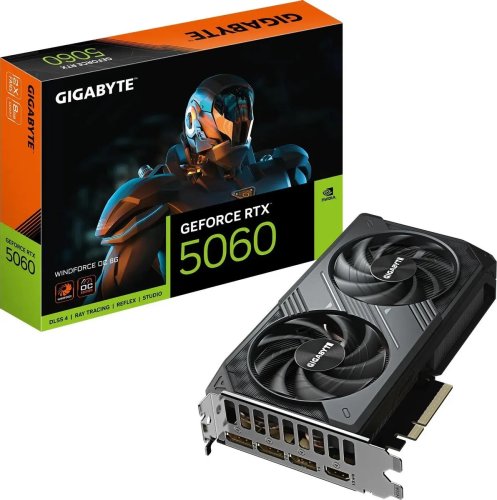  GIGABYTE GeForce RTX 5060 Windforce 8 GB [GV-N5060WF2OC-8GD]