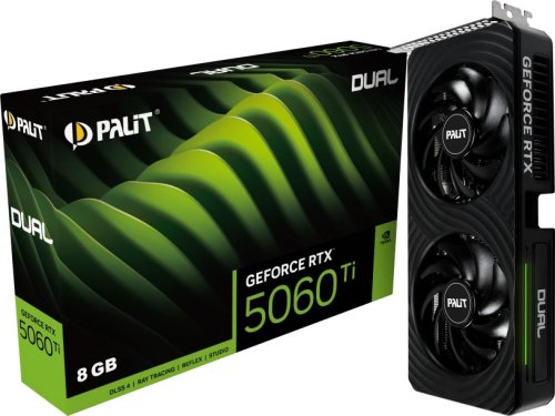  Palit Nvidia GeForce RTX 5060 Ti DUAL 8GB [NE7506T019P1-GB2062D]