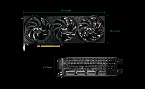  Palit GeForce RTX 5060 Ti Infinity 3 [NE7506T019P1-GB2062S] PCIe 5.0 8  GDDR7, 128 , 3 x DisplayPort, HDMI, GPU 2407 