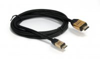 Кабель HDMI-Mini HDMI 24Gold, 1.8м, черный, блистер KRAULER