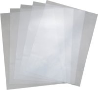Обложки ПВХ А4, 0,15мм, прозрачные/ бесцветные (100 шт) упаковка