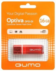 - 16Gb QUMO [Optiva 01, Red USB 2.0]