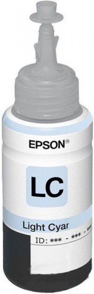 Чернила EPSON для EPSON L800, L805 [light cyan/70 мл/C13T67354A]