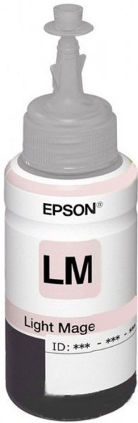 Чернила EPSON для EPSON L800, L805 [light magenta/70 мл/C13T67364A]
