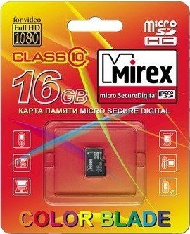   SDHC 16Gb MIREX class 10