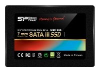   SSD 2.5 120Gb Silicon Power Slim S55[SP120GBSS3S55S25] ( Phison PS3108, SATA3, R550 Mb/s, W420 Mb/s, 7mm)