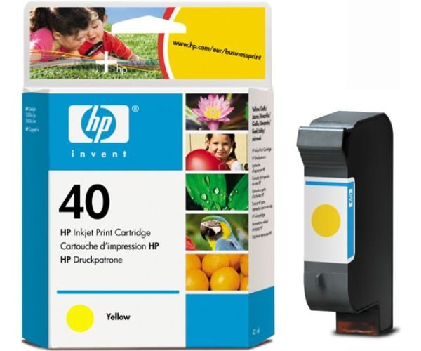  HP N40 color 42ml ( 51640Y, DJ-1200C/1200PS/1600cm,CopyJet/CopyJet M)  1600 .