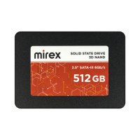 Твердотельный накопитель SSD 2.5 512GB Mirex SATA-3