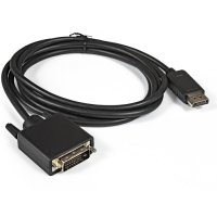 Кабель-переходник DisplayPort-DVI ExeGate EX-CC-DPM-DVIM-1.8 (20M/25M, 1,8м, экран)