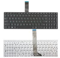 Клавиатура для ноутбука Asus K56 K56C K550D (черная, без рамки)