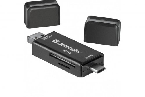  Defender Multi Stick USB2.0, TYPE-C, microUSB -  SD/TF art.83206
