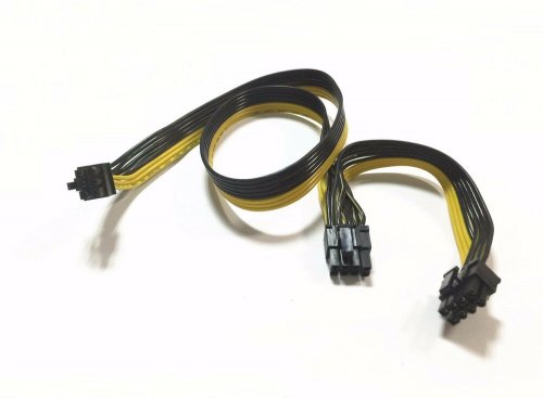      6 pin -> 3-x SATA (module wire sata)