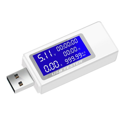 USB  Keweisi KWS-1705A DC Voltmeter 0-30V, Ammeter 0-5A, Display Led, QC2.0- 3.0