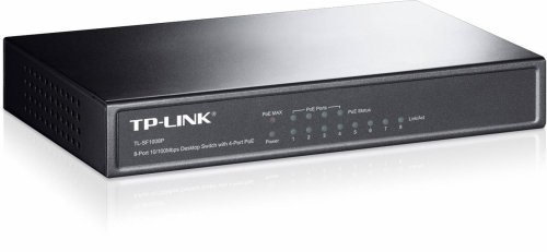  TP-Link TL-SF1008P, 8  , ,  10-100Base-TX: 8 ., PoE 57