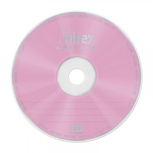  DVD-RW Mirex 4.7Gb 4x Cake Box (10)
