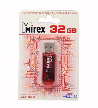 - 64Gb Mirex ELF RED USB ()