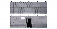 Клавиатура для ноутбука Asus N45/N45S/N45SF  (rus, серебро)