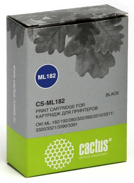    Cactus CS-ML182  OKI ML-182/280/320/3310/3320/3390,  2 000 000 black