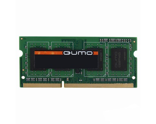  SO-DIMM DDR3L 8Gb QUMO 1600Mhz PC-12800 512Mx8x2 CL11 1.35 V (QUM3S-8G1600C11L) Retail