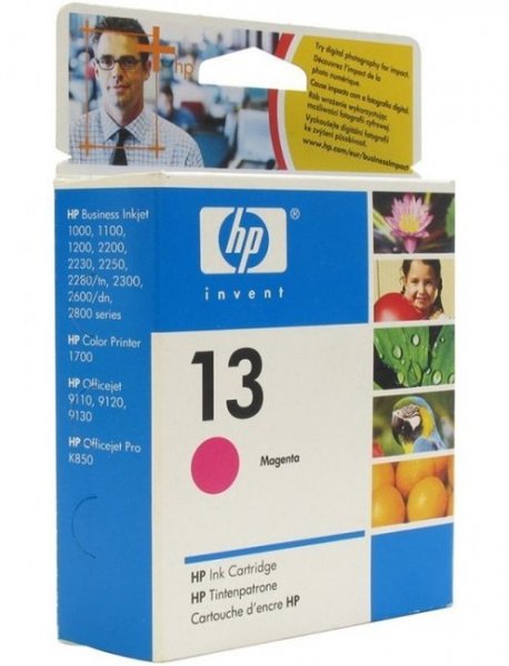 HP ( ) N13, Magenta C4816A (InkJet 1000/1100/2200/2300/1600/2800,  14ml )