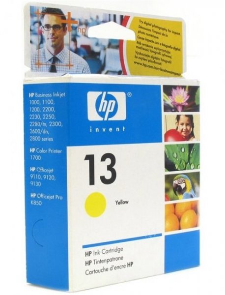  HP ( ) N13, Yellow C4817A (InkJet 1000/1100/2200/2300/1600/2800,  14ml )