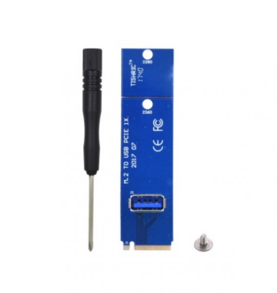   M.2 2280    USB3.0 PCI-ex 1x ( )