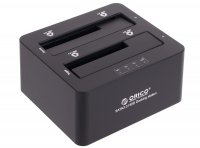 - ORICO 6629US3-C  2 HDD  2.5  3.5 SATA HDD  USB3.0 (Clone 2 HDD, Dock Station) Black