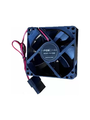 Вентилятор 80х80х25 Foxline FL-F80M, 1500 об/мин, 4-pin molex, CFM 14.55
