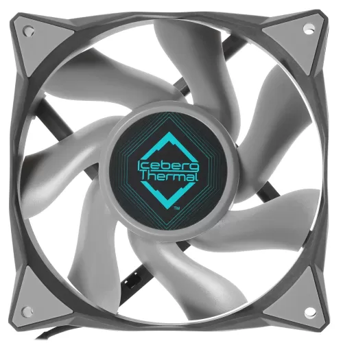 Вентилятор Iceberg Thermal IceGALE 120 Grey, скорость вращения 500-1850 об/минб, 35dBa, 12V 0.20A Вентилятор Iceberg Thermal IceGALE 120 Grey, скорость вращения 500-1850 об/минб, 35dBa, 12V 0.20A