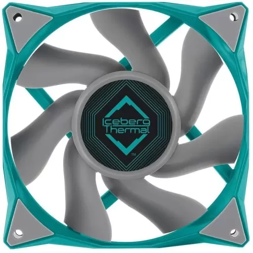 Вентилятор Iceberg Thermal IceGALE 120 Teal , скорость вращения 500-1850 об/минб, 35dBa, 12V 0.20A Вентилятор Iceberg Thermal IceGALE 120 Teal , скорость вращения 500-1850 об/минб, 35dBa, 12V 0.20A