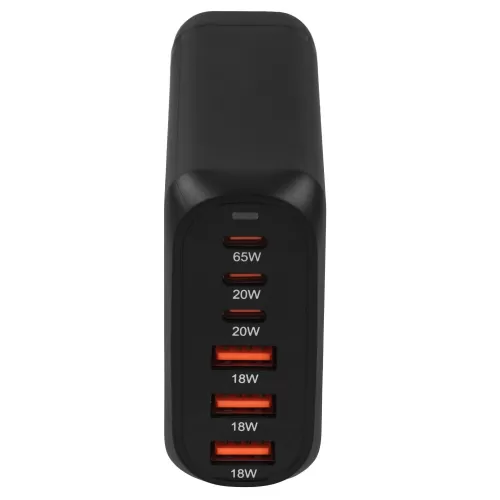 ������� �� Qumo Energy Charger GaN PD 120 ��, 3 USB-A+3 USB Type-C, (0120) ������