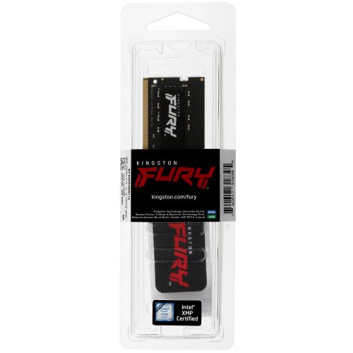 ������ SO-DIMM DDR4 16GB Kingston FURY Impact [KF432S20IBK2] DDR4, 16 ��x1 ��, 3200 ���, PC25600, ��