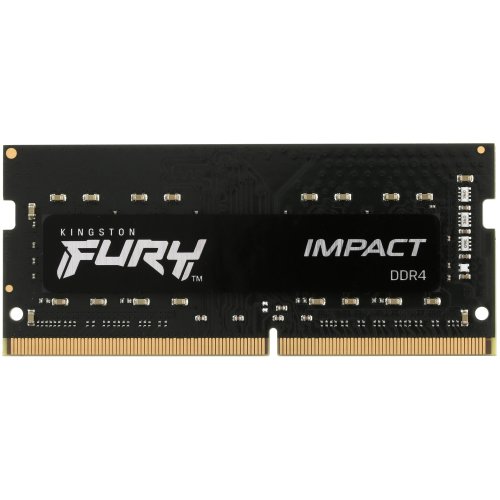 ������ SO-DIMM DDR4 16GB Kingston FURY Impact [KF432S20IBK2] DDR4, 16 ��x1 ��, 3200 ���, PC25600, ��